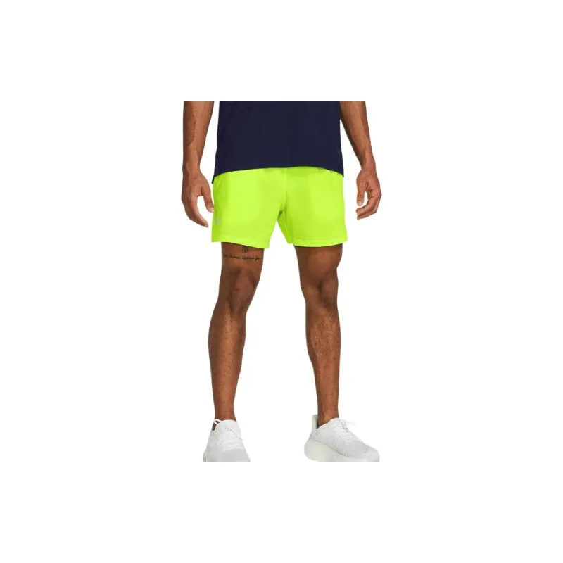 Under Armour Casual Shorts Men's Green Yellow-3