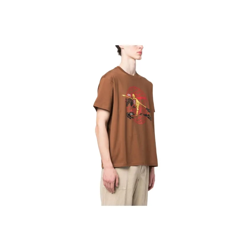 Burberry T Shirts Men Brown-1