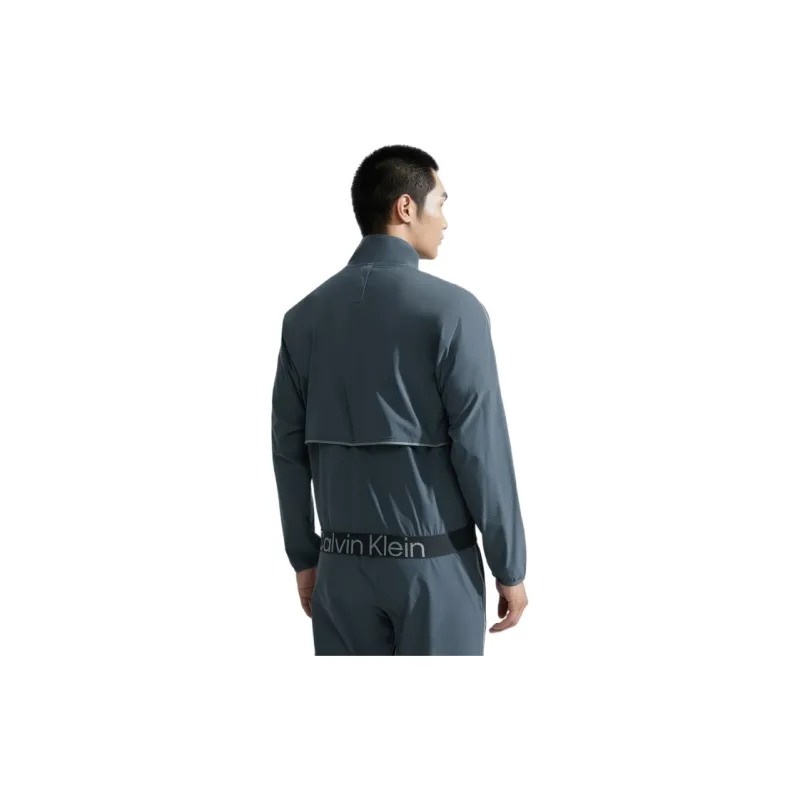 CALVIN KLEIN Jacket Men's Gray Blue-3