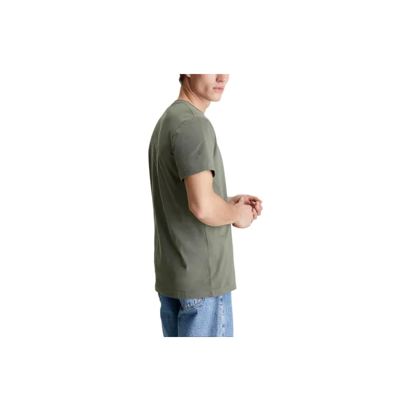 Calvin Klein Logo patch Cotton T shirt-4
