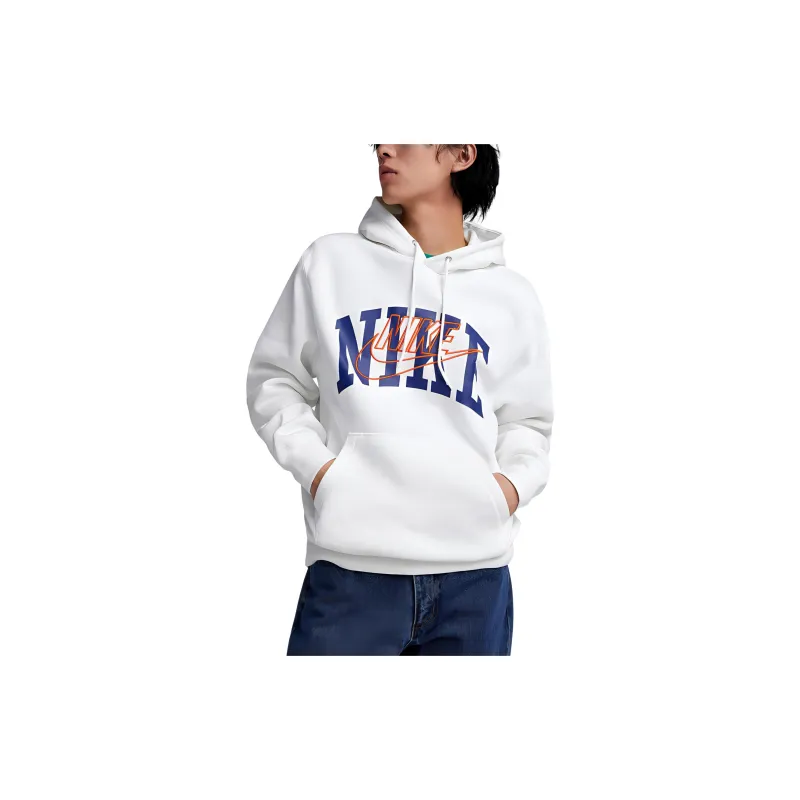 Nike Club Fleece Sweatshirt Men's White-3