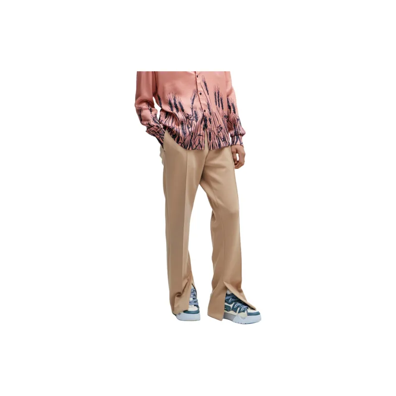 HUGO BOSS Modern Fit Trousers In Performance Stretch Jersey Casual Pants Men's Light Umber-2