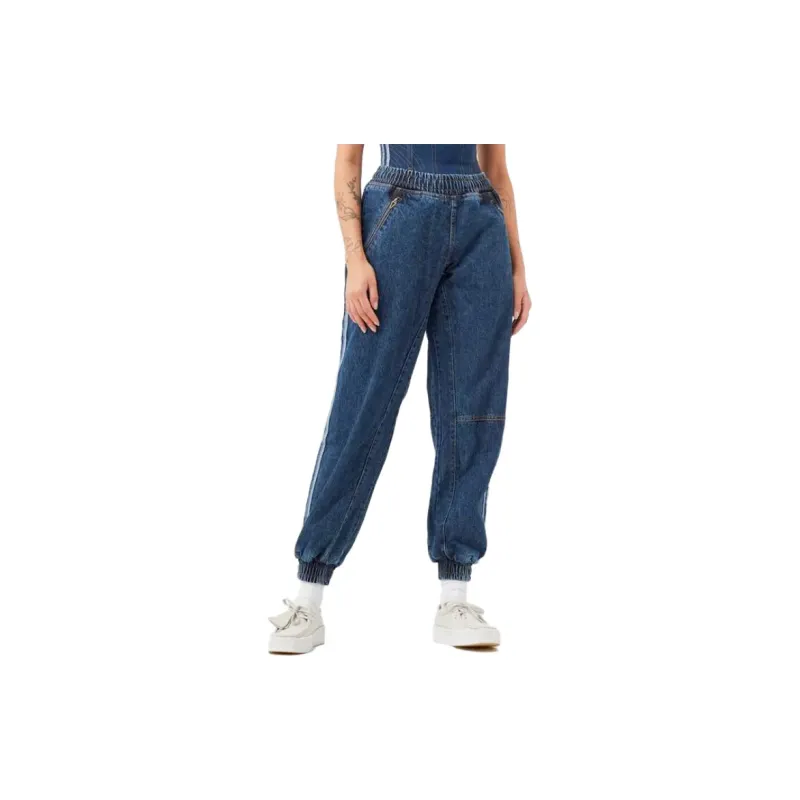 Adidas Knitted Sweatpants Men's Blue-7