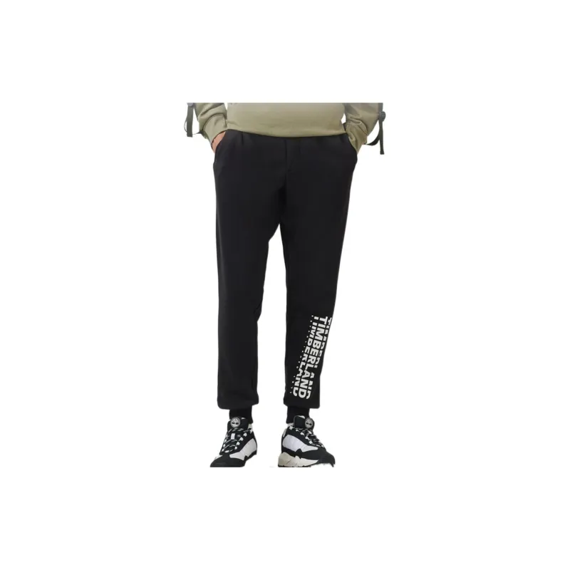 Timberland Knitted Sweatpants Men Black-2