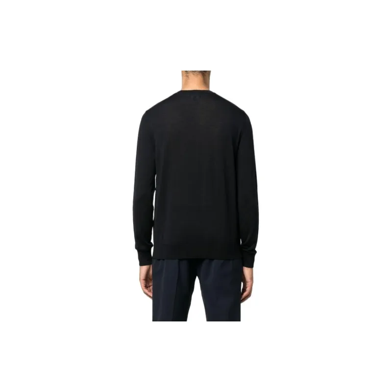 EMPORIO ARMANI Sweaters Men Black-3