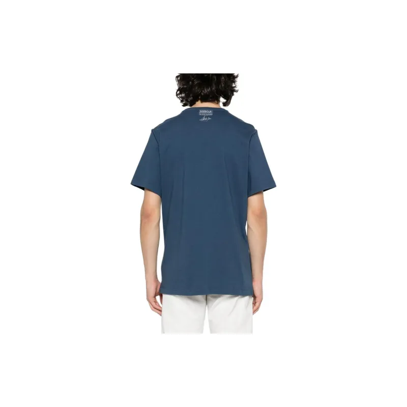 BARBOUR X Steve McQueen Logo-print T-shirt-2