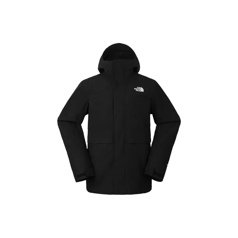 THE NORTH FACE City Outdoor Collection FW24 Waterproof, Thermal, And Windproof Windbreaker Jacket Unisex Cosmic Black-1