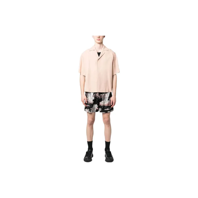 AMIRI Pegasus Silk Shorts-1
