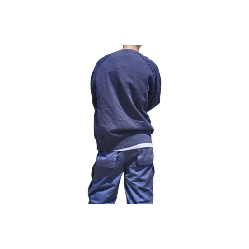 Converse Sweatshirts Men Navy Blue-4
