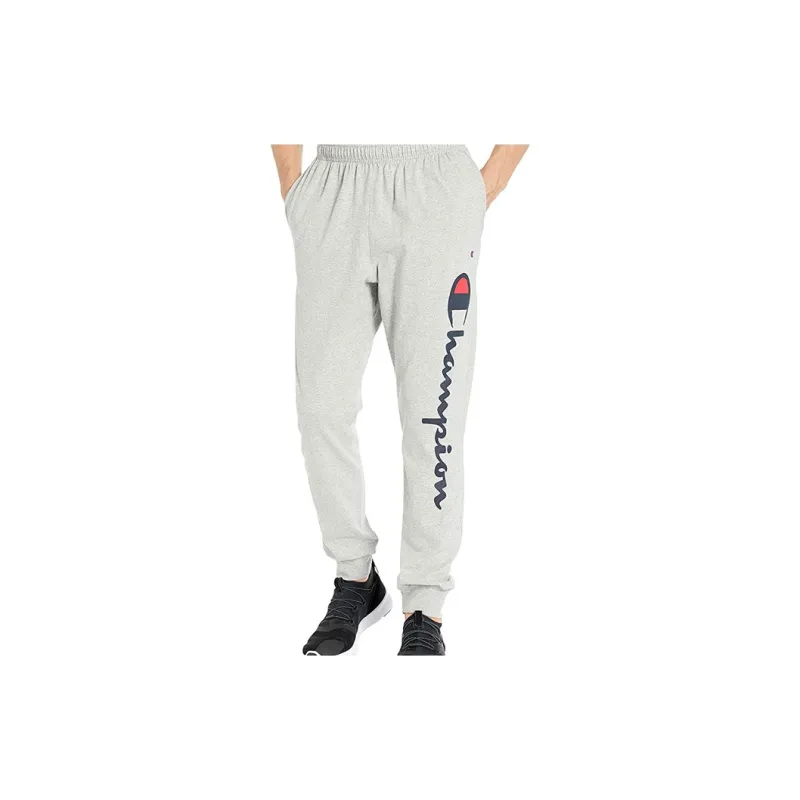 Champion Knitted Sports Pants US Version Unisex Light Gray-2
