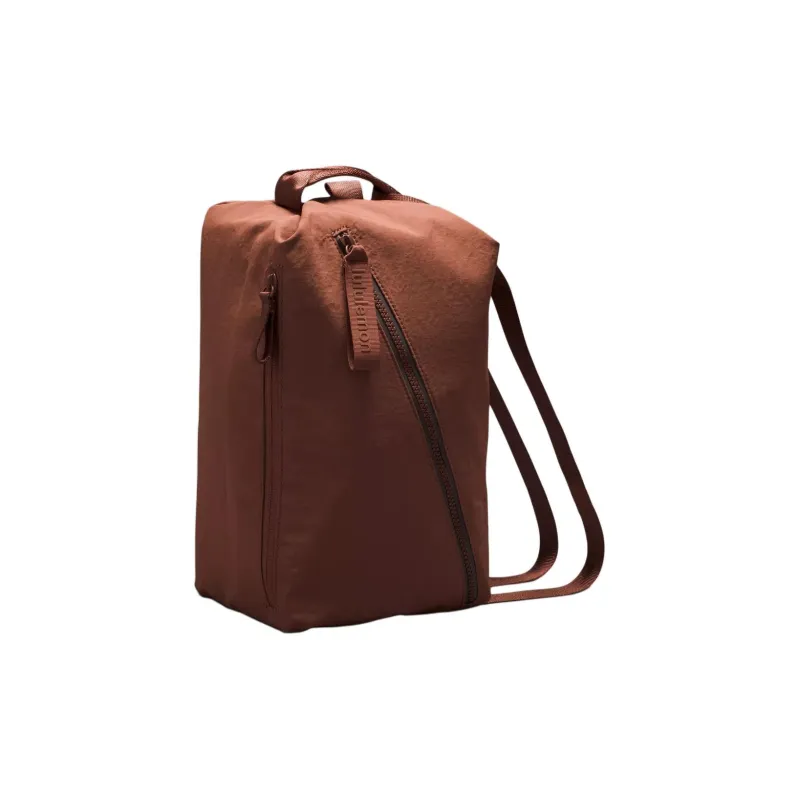 Lululemon Nylon Backpack Regular Unisex Bronze-1