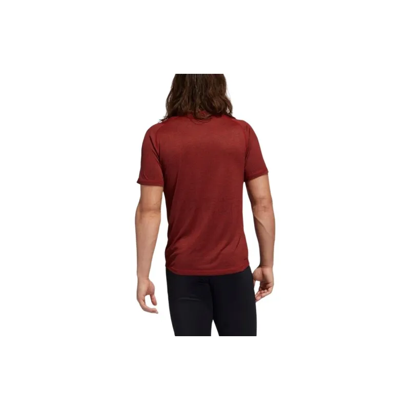 Adidas T Shirts Men Burgundy-3
