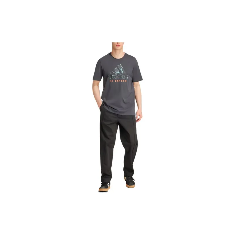 Adidas Bayern Munich SS24 T-Shirt Men's Gray-4