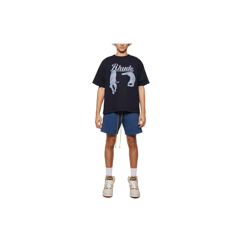 RHUDE Sweatshort-1