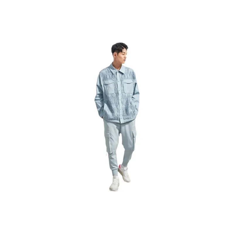 LiNing Jackets Men Mist Blue-2