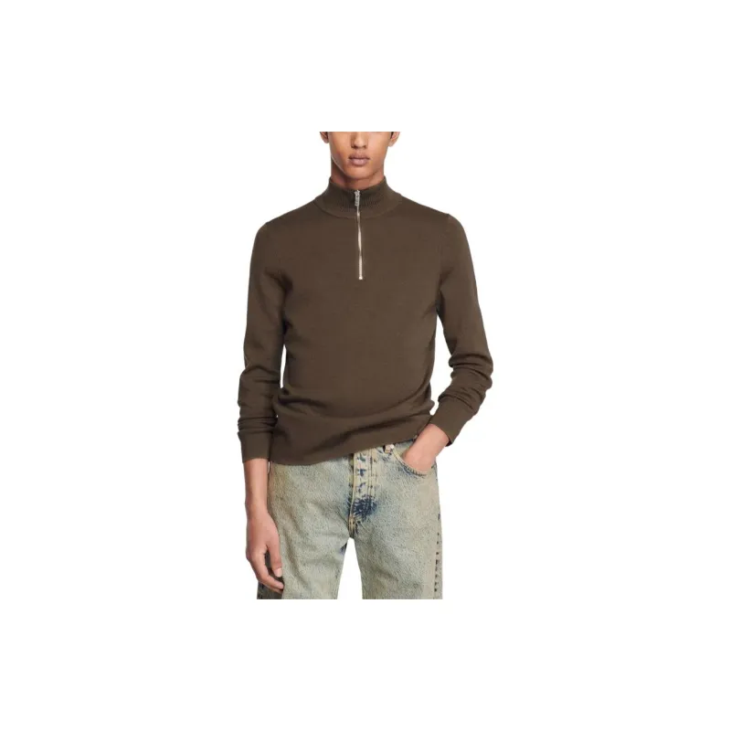 Sandro Spread collar Sweater-1