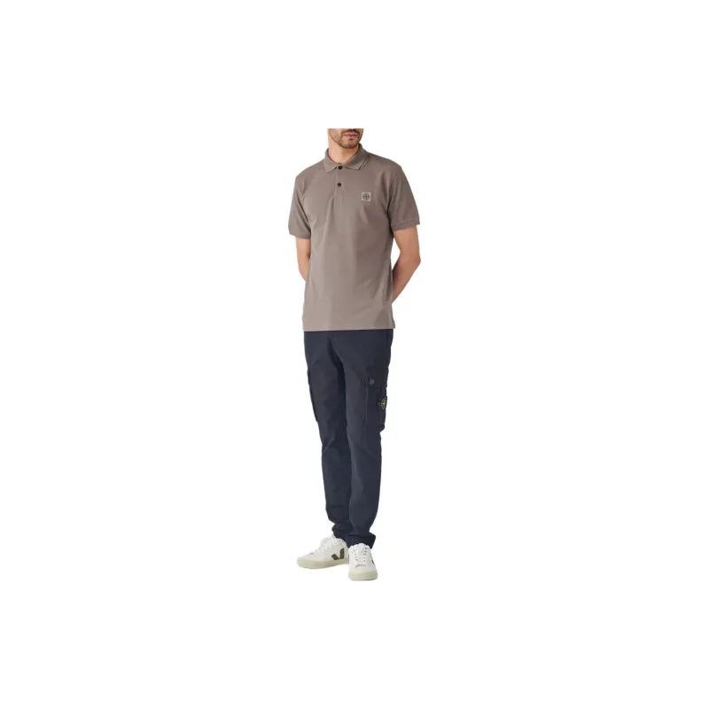 STONE ISLAND Polo Shirt Men's Light Brown-2
