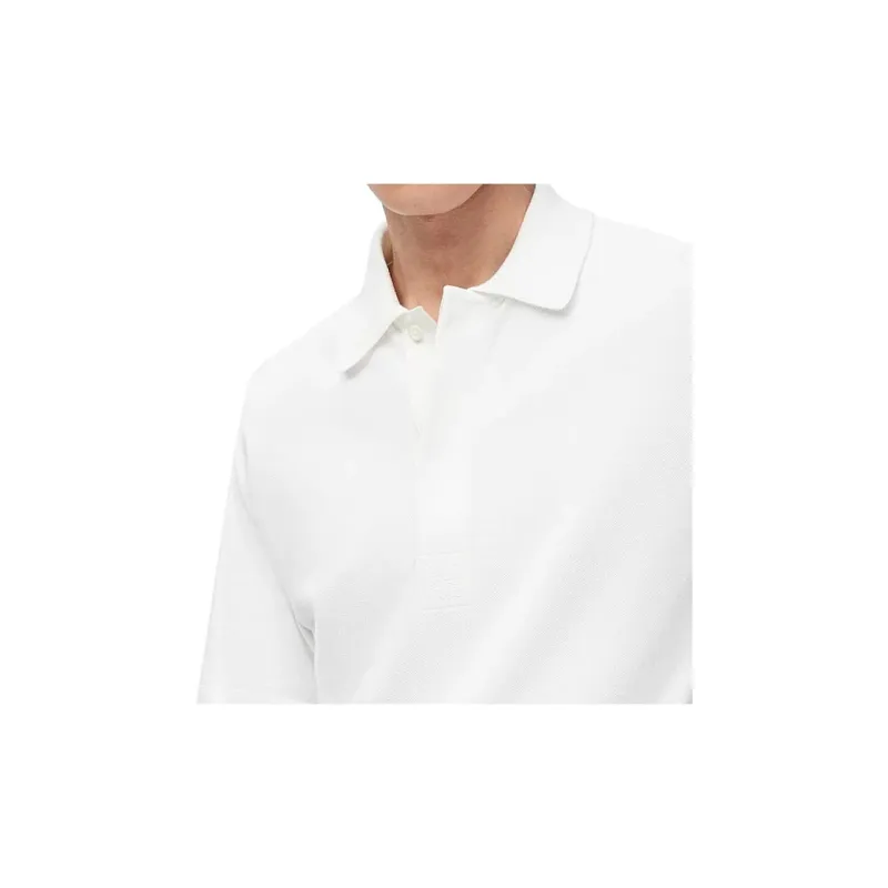 LOEWE FW24 Polo Shirt Men's White-5