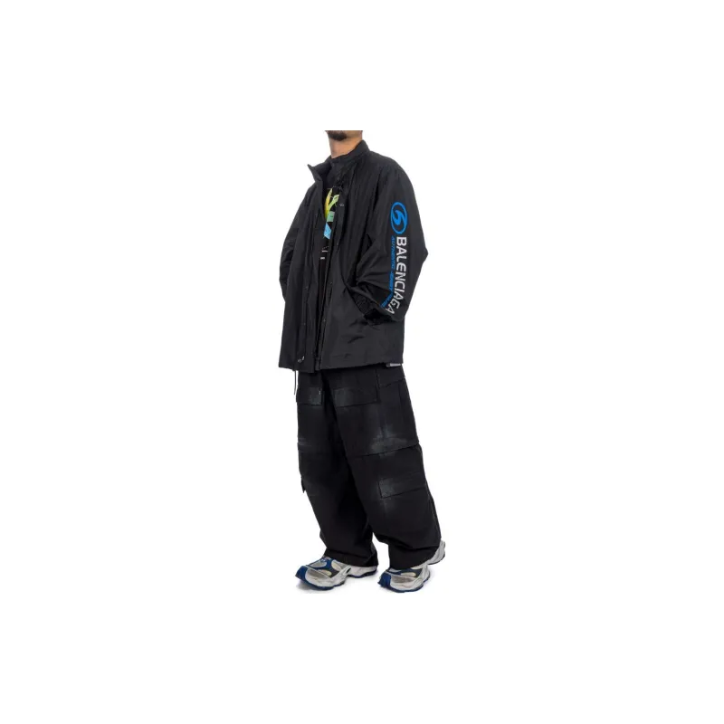Balenciaga Short Windbreaker Jacket-4