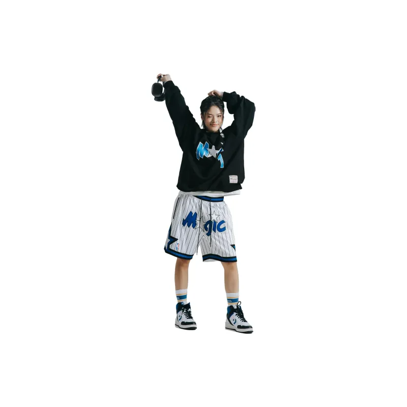 Mitchell Ness Sweatshirts Unisex Black-4