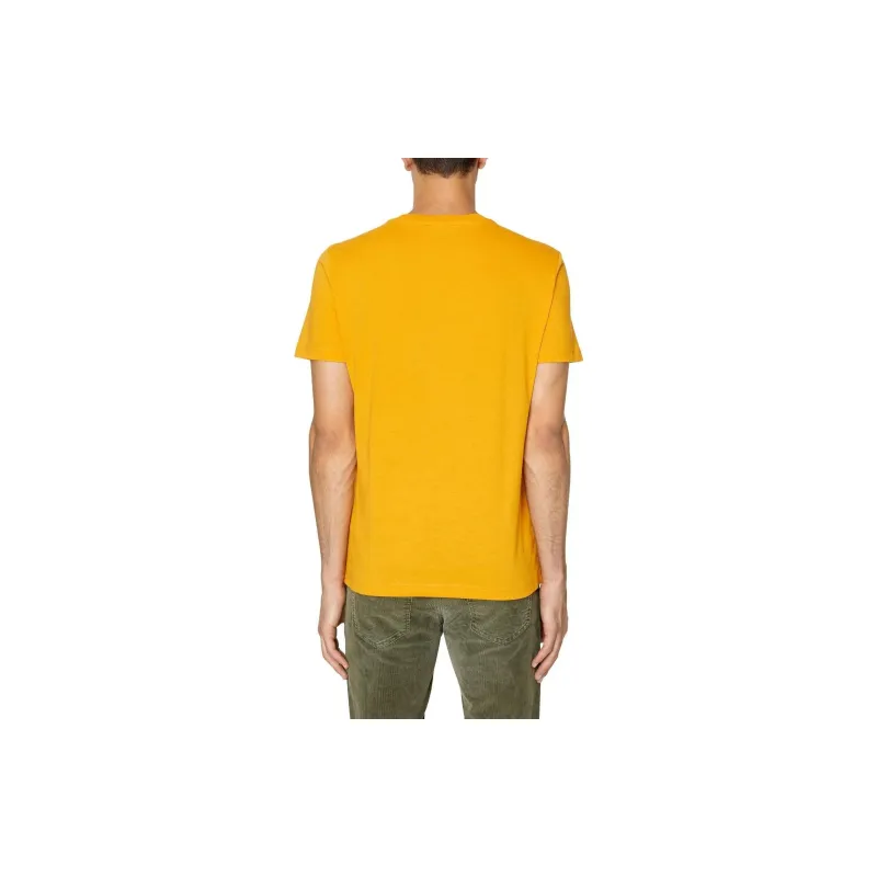 DIESEL T Shirts Men Yellow-2