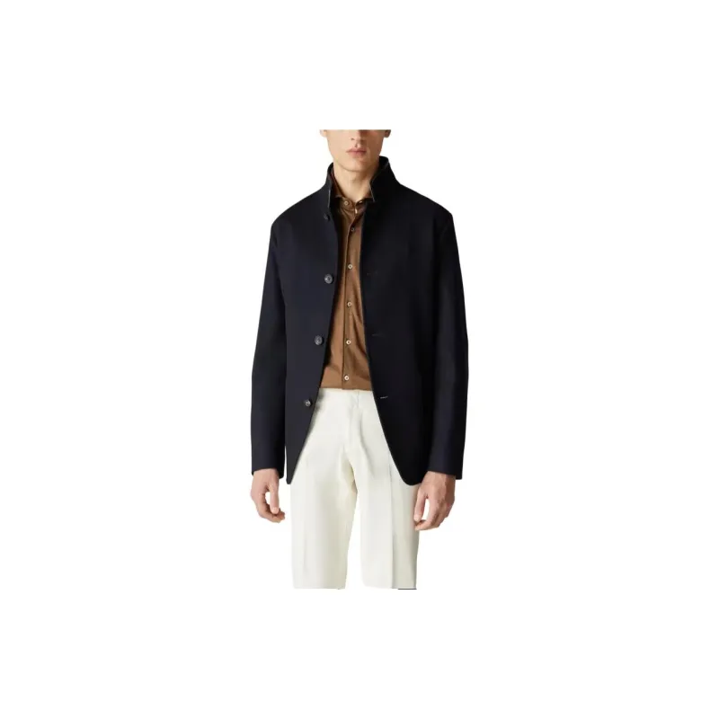 Loro Piana Jackets & Coats Men's Marine Blue-3