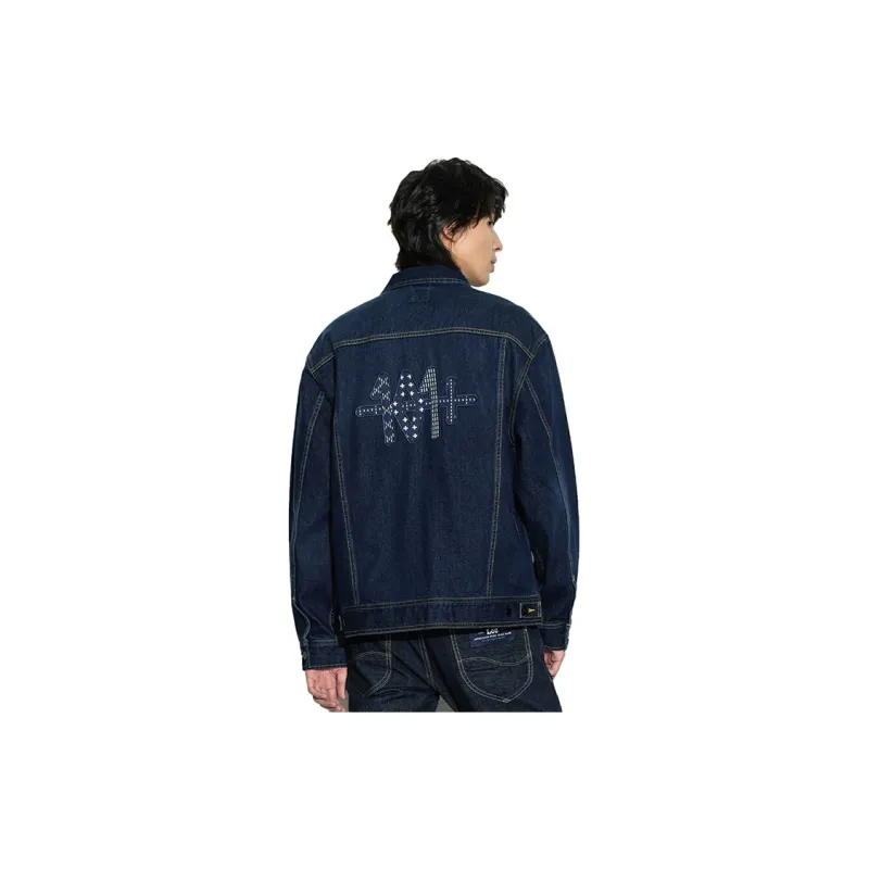 Lee FW22 Denim Jacket Men's Medium Dark Blue-5