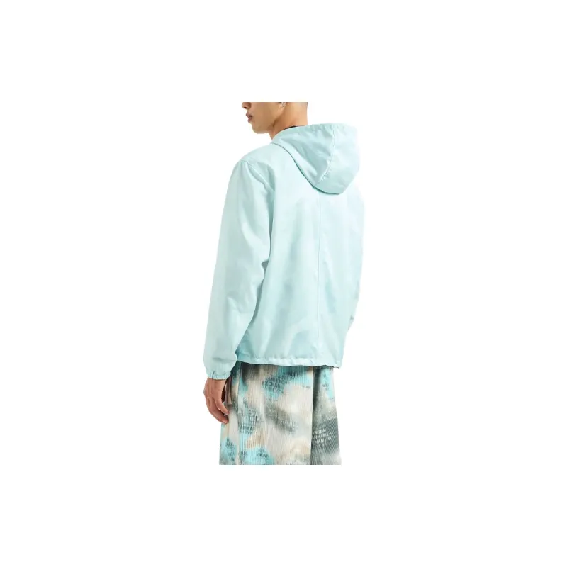 ARMANI EXCHANGE Logo print Hooded Jacket-5