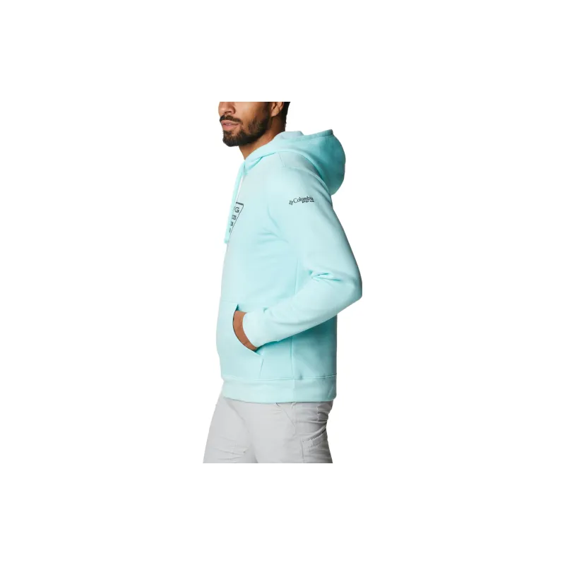 Columbia PFG™ Sweatshirt Men's Light Blue-2
