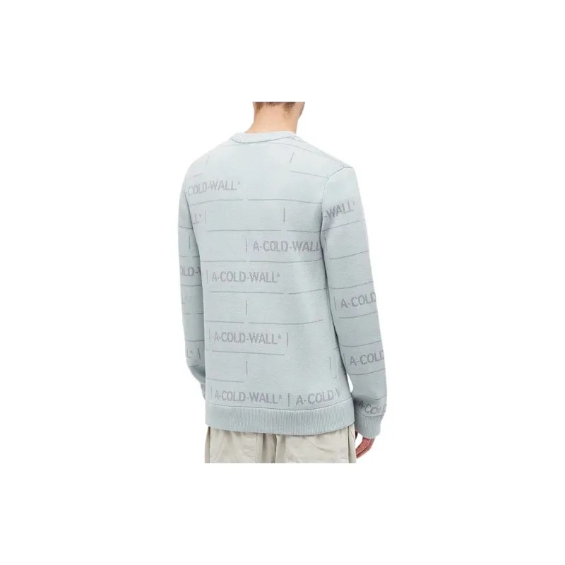 A COLD WALL* Chain Jacquard Crewneck Knit Jumper-3