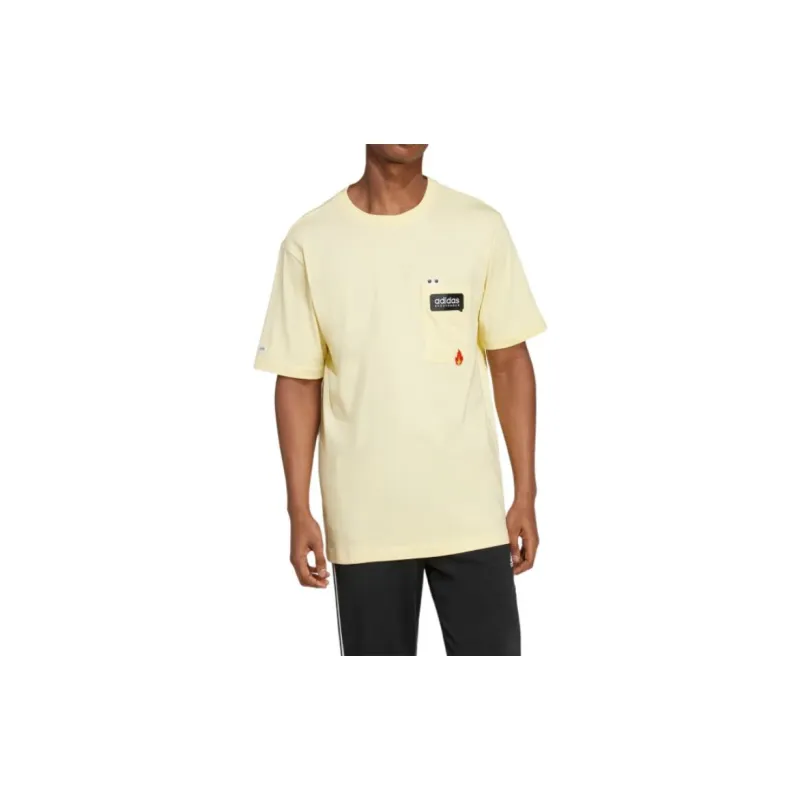 Adidas Free Shipping With AdiClub Remoji Pocket Graphic Tee-1