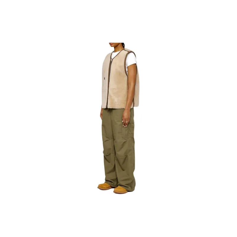 Stussy X Our Legacy Work Shop Reversible Shearling Vest-8