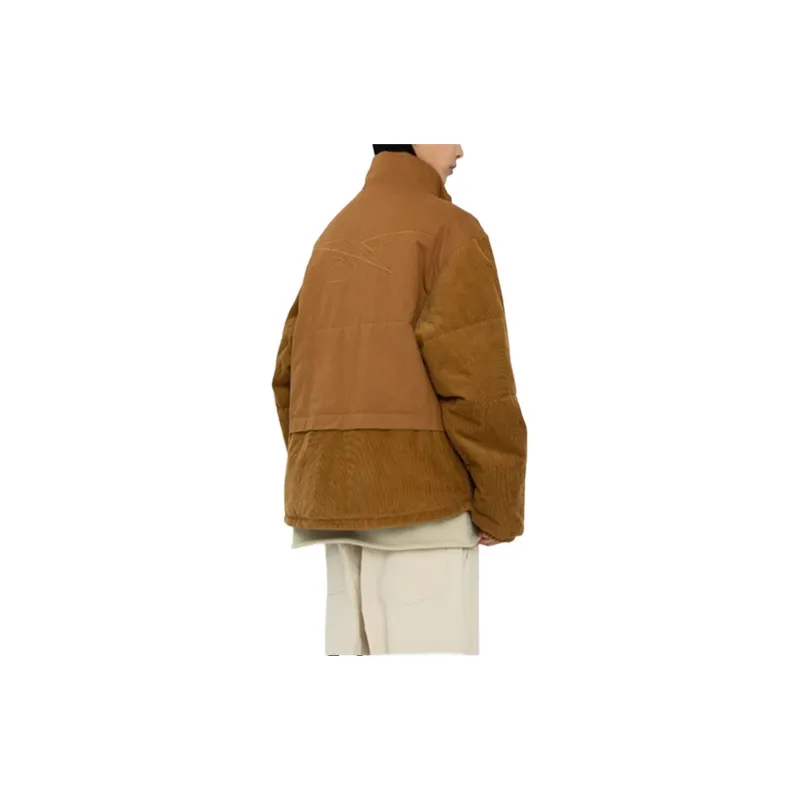 Randomevent X Reebok Puffer Jackets Unisex Tan-3