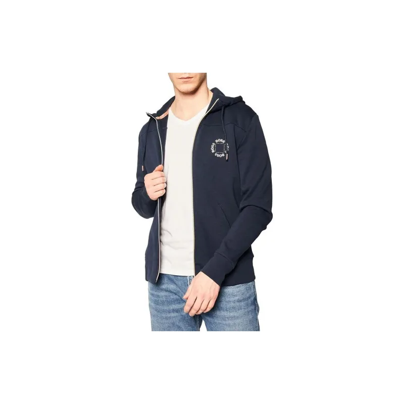 HUGO BOSS Jackets Men Navy Blue-3