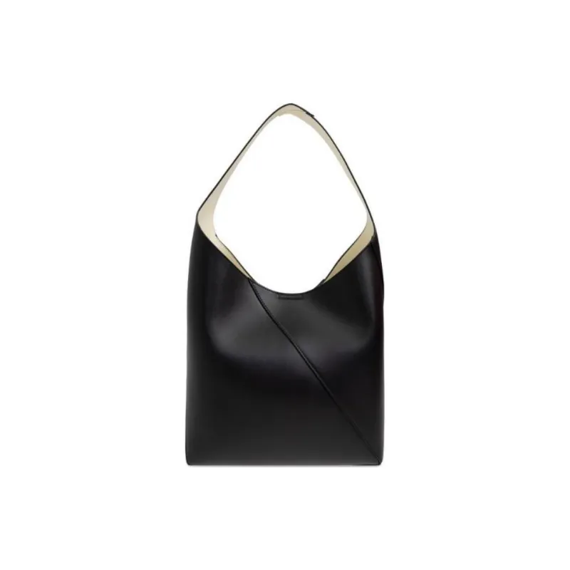 JIL SANDER Logo Printed Hobo Bag-2
