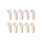 Light Pink 6 Pack+Light Yellow 4 Pairs