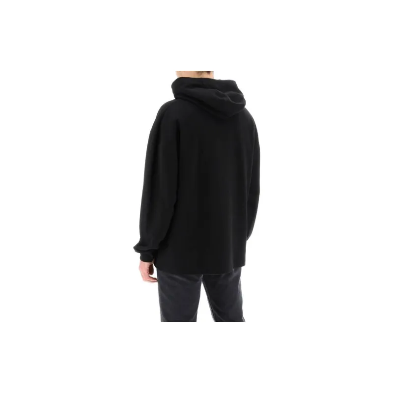 VERSACE Logo Detailed Long Sleeved Hoodie-3