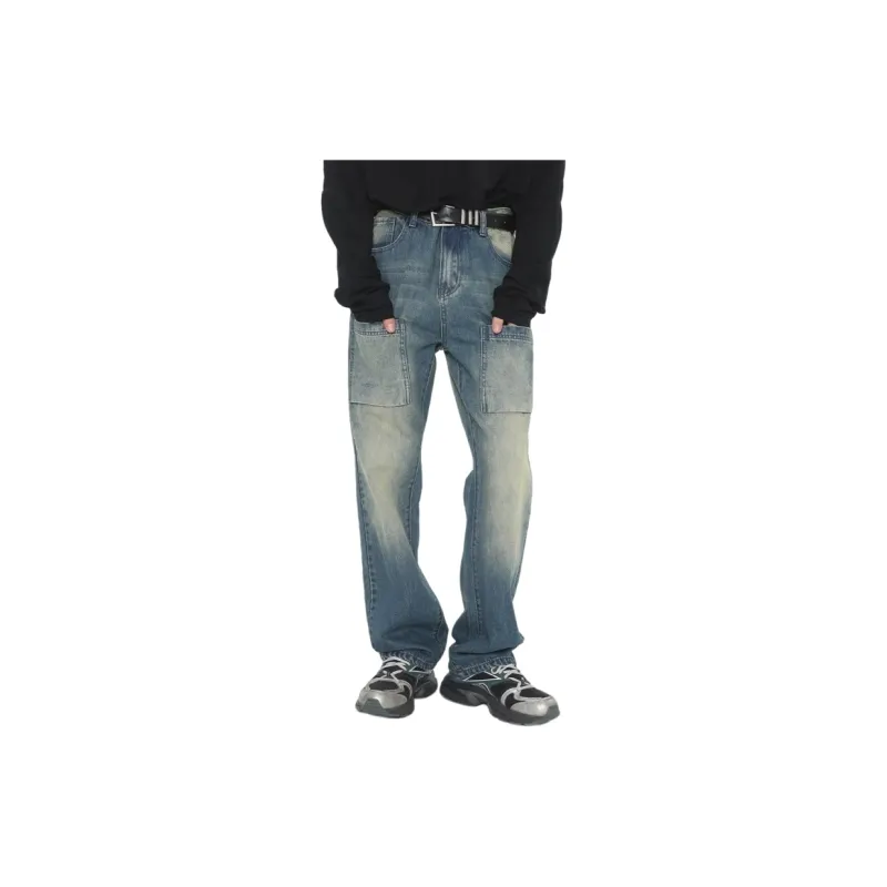Voguo Relay Jeans Unisex Vintage Blue-2