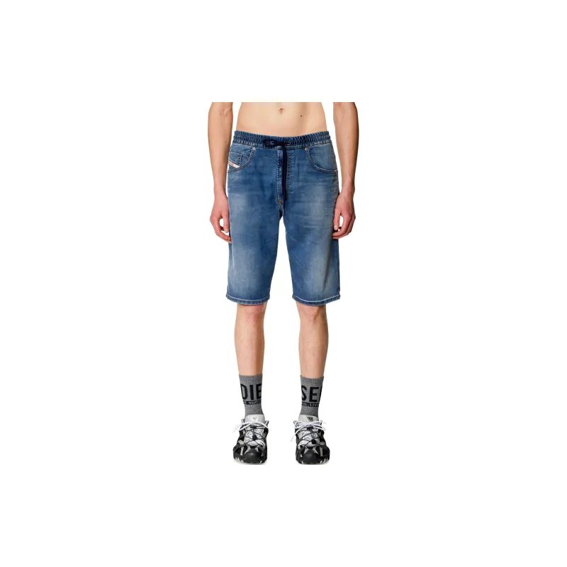 DIESEL Denim Shorts Men Blue-2