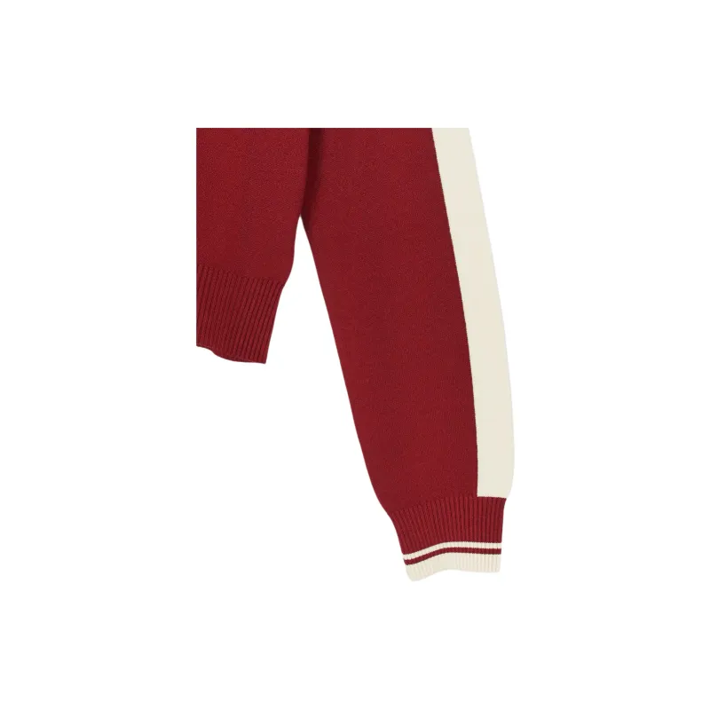 MLB Varsity Boston Red Sox Knitwear Women's Burgundy-4