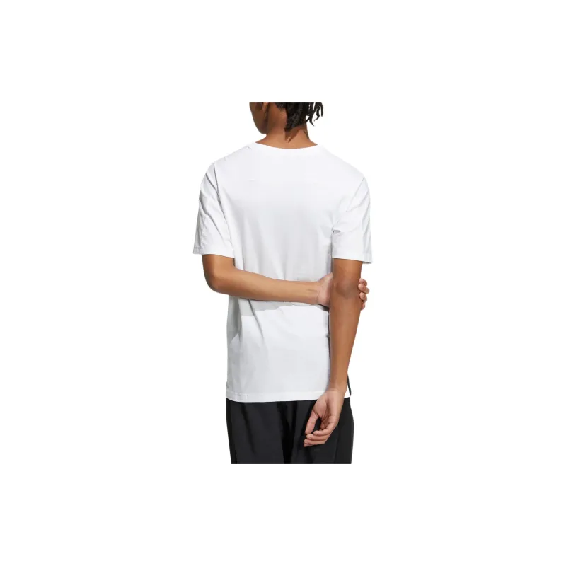 Adidas Raglan Sleeve T-Shirt Men's White-2