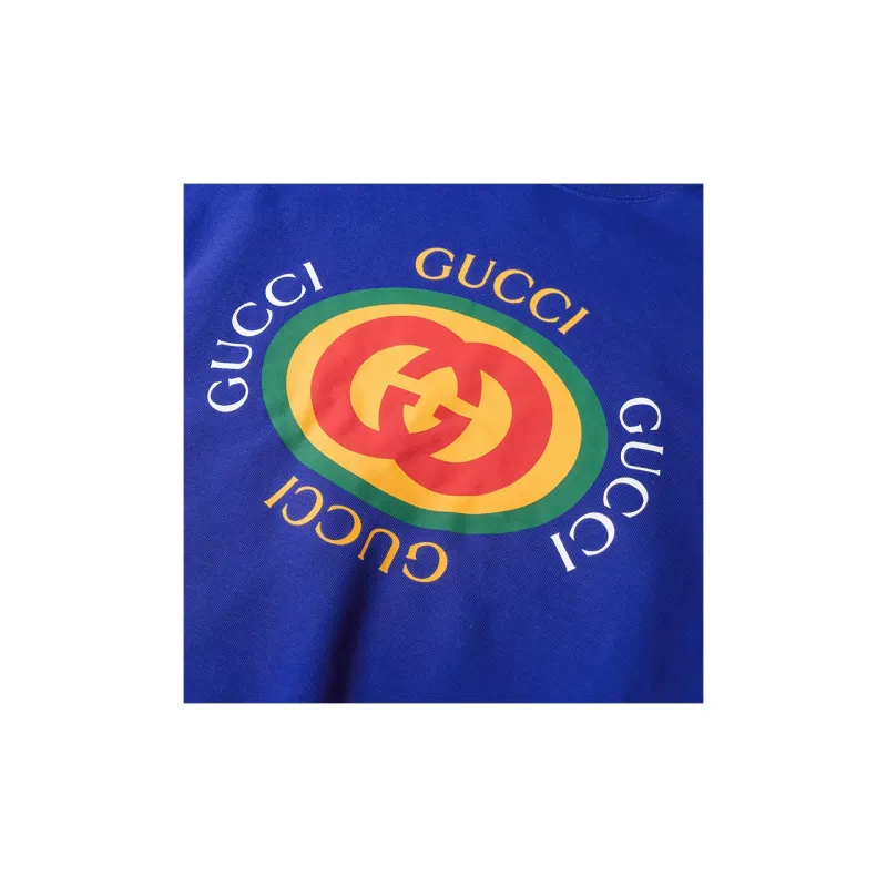 GUCCI Sweatshirts Men Blue-3