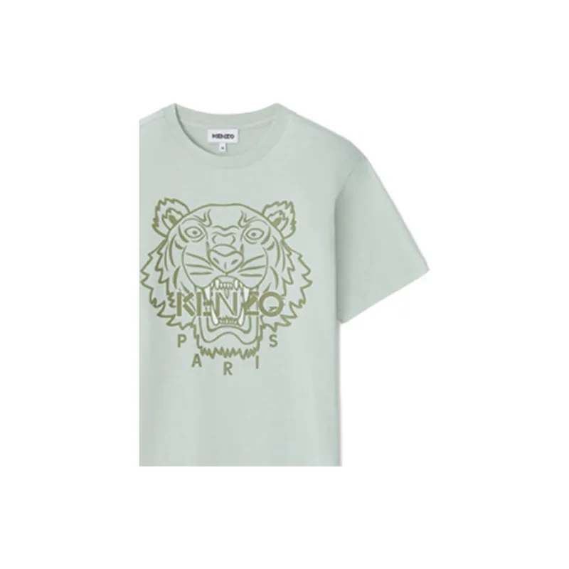 KENZO T Shirts Men Gray Green-4