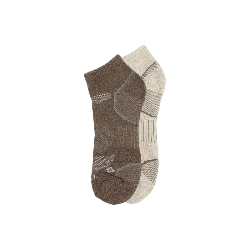 Columbia Mn2P Low Cut-Balpt Ankle Socks Men's 2 Pack-0
