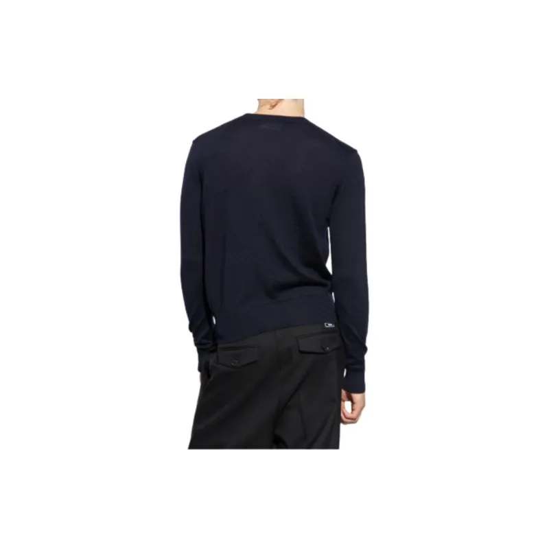 AMIPARIS Paris Ami De Coeur Logo Embroidered Buttoned Cardigan-3