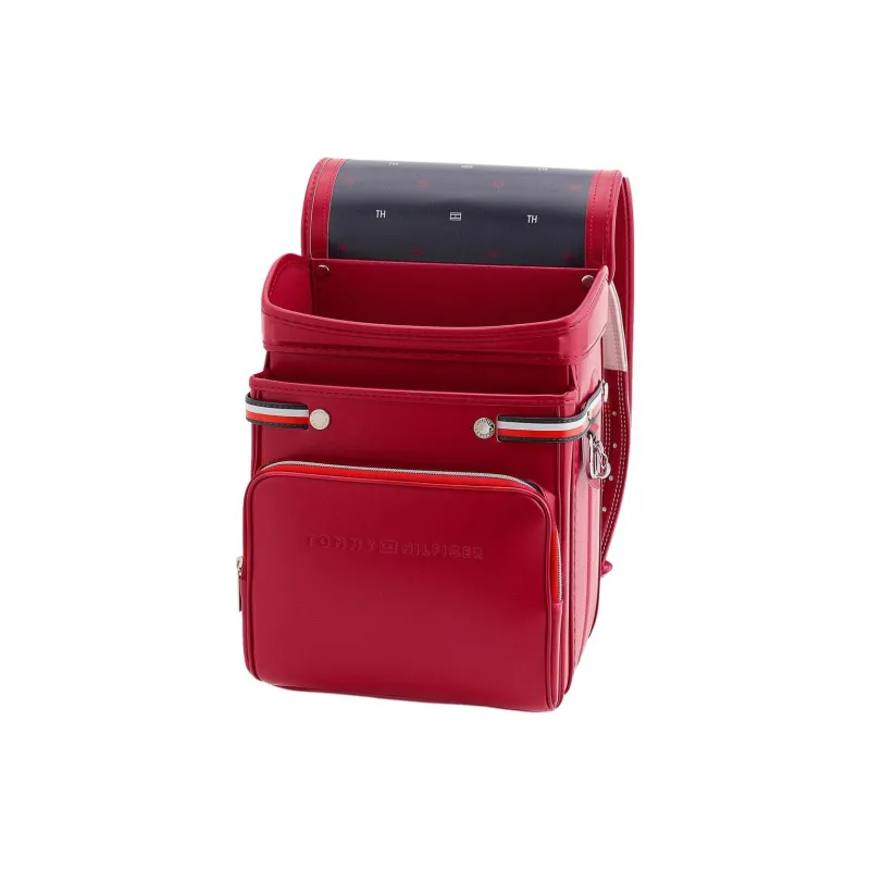 Tommy Hilfiger Artificial Leather Backpack Regular Women's Red-3