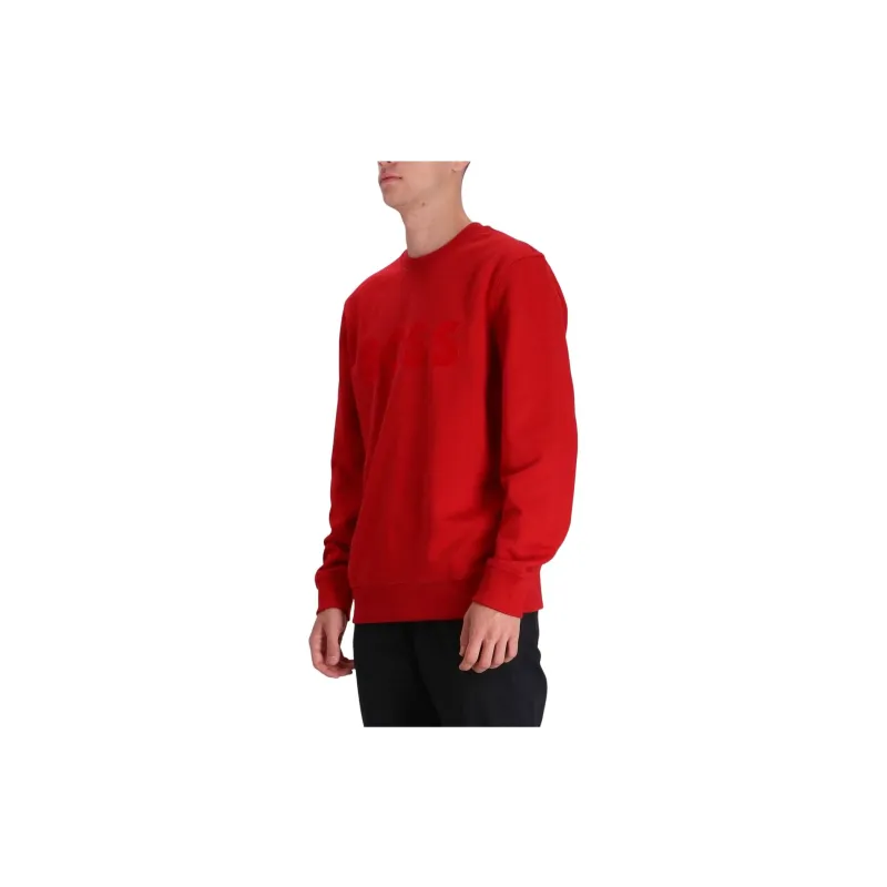 HUGO BOSS SS23 Sweatshirt Men's Red-3