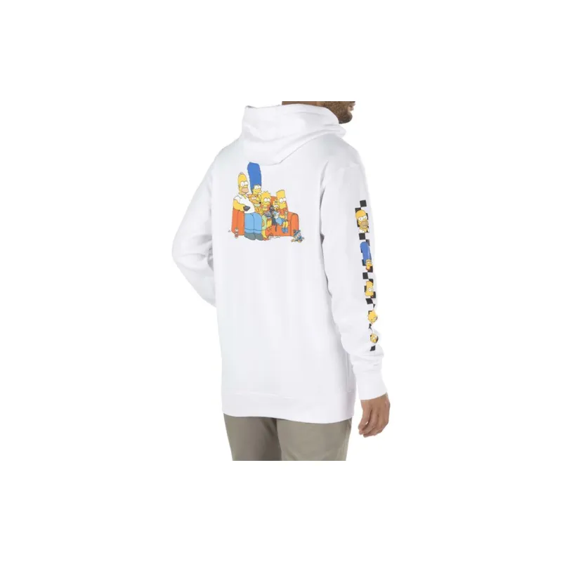The Simpsons X Vans SIMPSONS Sweatshirts Unisex White-3