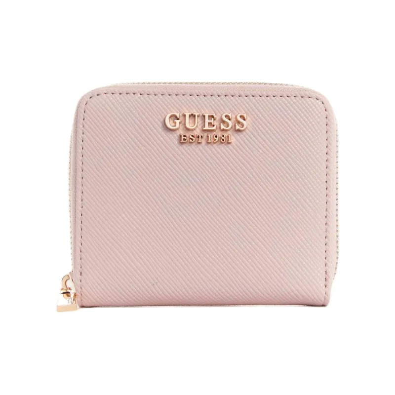 GUESS Artificial Leather Wallet Small Size Women's Pink-0