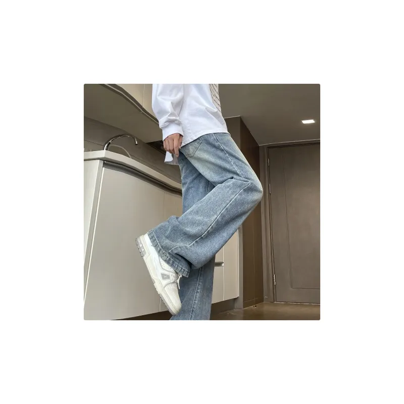 PEIMENG Jeans Unisex-4